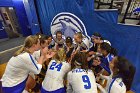 Volleyball vs Emerson  Wheaton College Women's Volleyball vs Emerson College. - Photo by Keith Nordstrom : Wheaton, Volleyball, VB2019